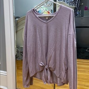 Long sleeve pink republic sweater